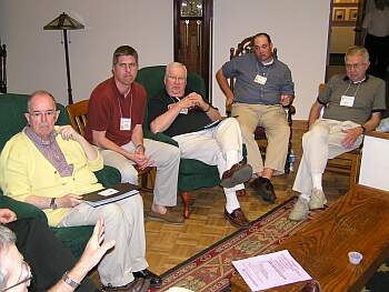 An executive group meeting